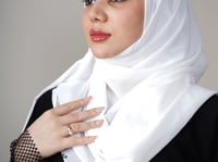 طرحة ربط (بيضاء)