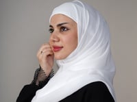 طرحة ربط (بيضاء)