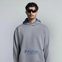 هودي رمادي&ازرق P4