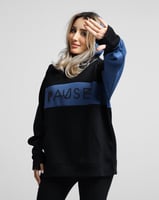 هودي اسود&ازرق P7