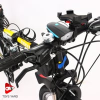 دراجة هوائية رياضية قابلة للطي أصفر بأسود