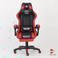 كرسي قيمنق برو4 أحمر