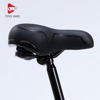 سيكل هوائي قابل للطي هجين لون أسود