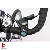 دراجة هوائية رياضية رود للطرق المستويه أحمر بأبيض