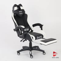 كرسي قيمنق برو4 أبيض