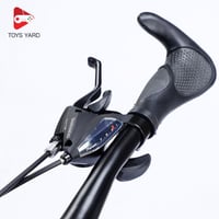 دراجة هوائية رياضية قابلة للطي أصفر بأسود