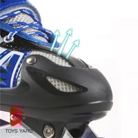 حذاء تزلج للاطفال لون أزرق