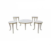 طقم شاي سراميك 1+4