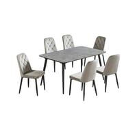 طاولة طعام 6كرسي