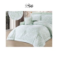 مفرش بألوان صيفية - مشجر