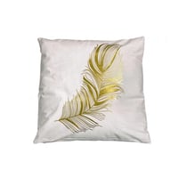 خدادية ابيض بريشة ذهبية