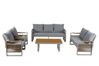 طقم كنب جلسة خارجية 7 اشخاص