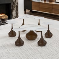 طقم شاي سيراميك ٧ قطع