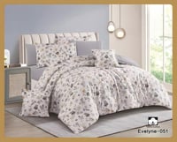 مفرش قطن نفرين 8 قطع Evelyne -051