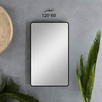 مرايا مستطيل استاند 60*120