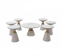 طقم شاي سراميك 1+6