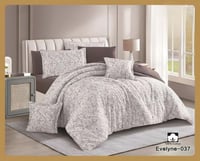 مفرش قطن نفرين 8 قطع Evelyne -037