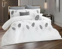 مفرش قطن وجهين مشجر - نفرين YEDDA-01