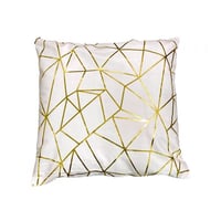 خدادية ابيض مخططة ذهبي