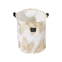 سلة غسيل أشجار ذهبية