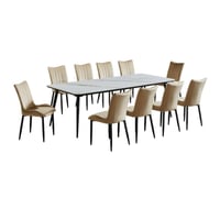 طاولة طعام 10كرسي