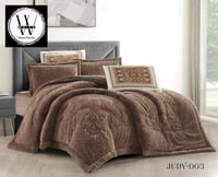 مفرش شتوي نفرين 6 قطعJUDY-003