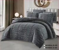 مفرش نفرين شتوي 6 قطع WANDA-D-03