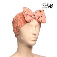 ربطة شعر - وردي