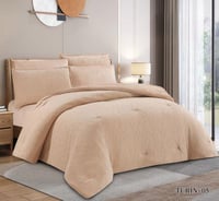 مفرش شتوي نفرين 6 قطع TURIN-05