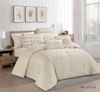 مفرش صيفي نفرين 8 قطع Milan-03