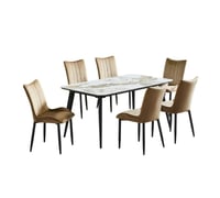 طاولة طعام 6كرسي