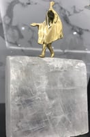 تحفة حجر كريستال طبيعي