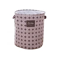 سلة غسيل رسم ورود