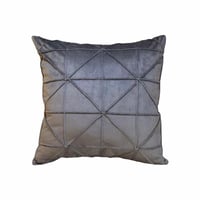 خدادية مخمل مخطط رصاصي