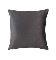 خدادية مخمل سادة رمادي