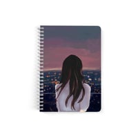 دفتر سلك A5 ورق مسطر 60 ورقة