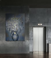 لوحة غموض-لوحات جدارية ورد-فن تجريدي.