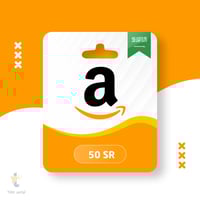 بطاقة أمازون 50 ريال سعودي