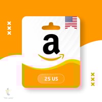 بطاقة أمازون 25$ أمريكي