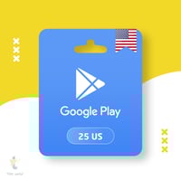بطاقة جوجل بلاي 25$ امريكي