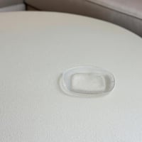 صحن تقديم زجاج