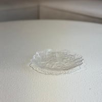 صحن تقديم زجاج