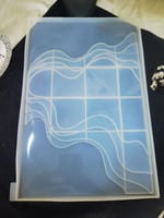 قالب صينية متموج