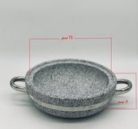 قدر حجر سيراميك مقاس 22 سم