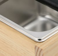 حاوية صندوق أو وعاء لتخلص من بقايا القهوة خشب حجم...