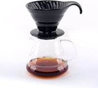 قمع الترشيح القهوة - اسود