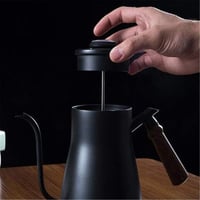 ابريق تقطير القهوة مع مقياس للحرارة