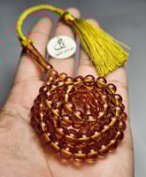 سبحة سندلوس زعفراني ألماني لون فخم شكة تفصيل يدوي...