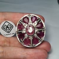 خاتم فضه حجم أسطوري جوهرة نادرة من أفخم الخواتم عا...