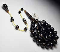 سبحة فاتوران لون فاخر بشفافيه تمليكة مسباح فخم